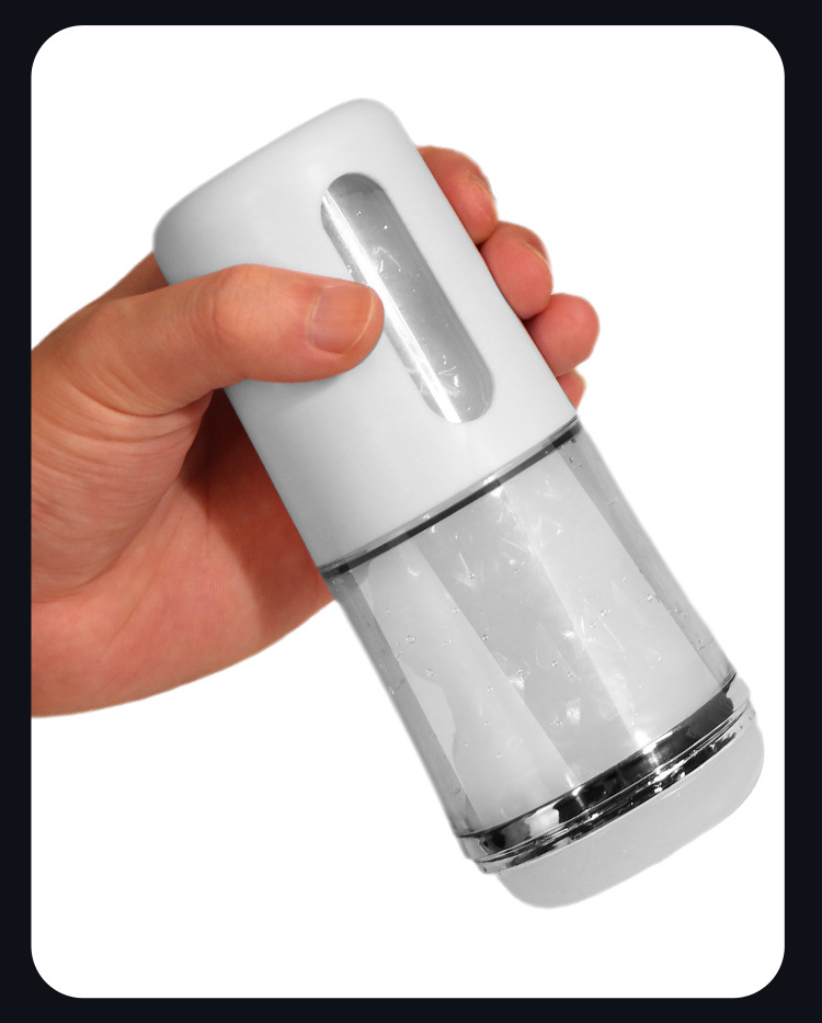 Electric Male Masturbation Toy Automatic Penis Training Massager ABS and TPE — detail image 16