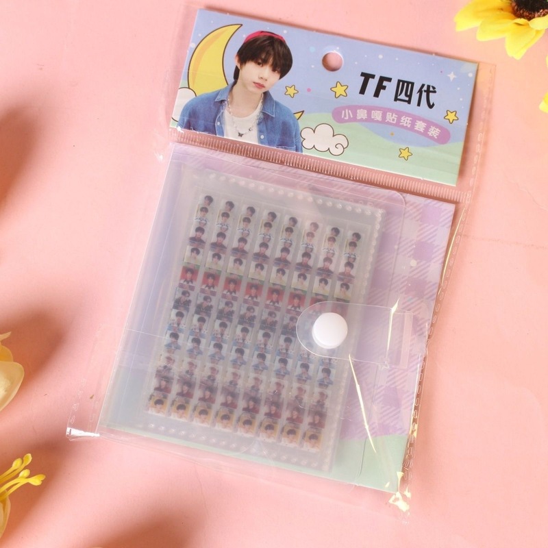 卸売スターアニメ小鼻ガーステッカー白鹿趙魯思朱景儀ユーシュシンステッカーハンドブックカードブックステッカー|undefined