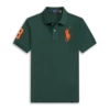 POLO dark green big orange logo