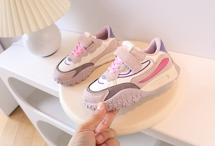 New shoes Kids color running shoes Kids shoes Daddy shoes_voghion.com