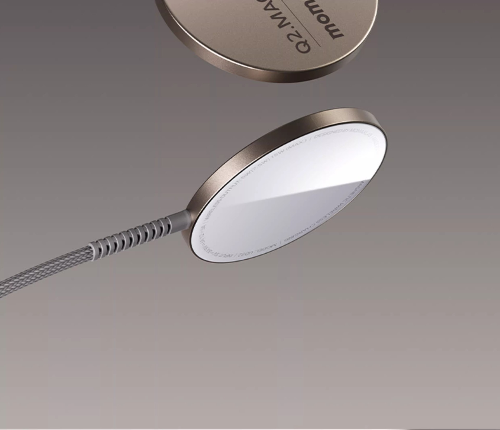 MOMAX Qi2 Protocol Wireless Charger Magnetic Compatible With IPhone 17 Pro Max Android 15W_voghion.com