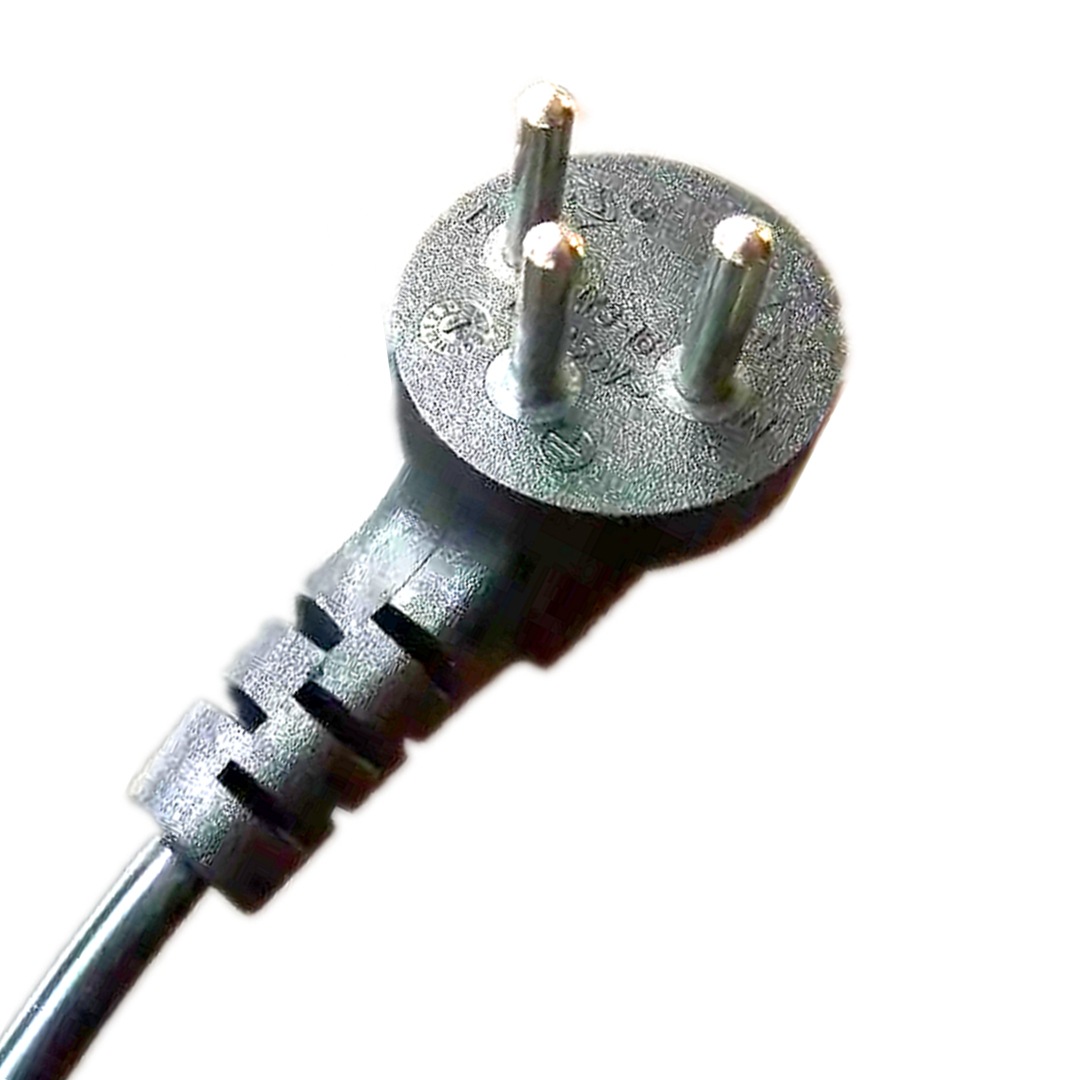 批发欧规电源线 欧标三芯电线插头以色列0.75平方1.5米三插橡胶线