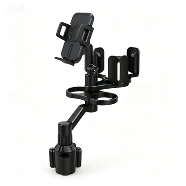 Multifunctional Car Cup Holder for Car cup holder/beverage holder - b04-car-mounted-tray-and-cup-holder