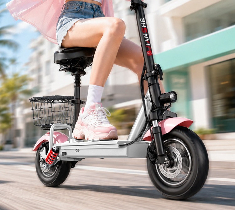 Suitable for construction workers, electric scooters for transportation, ultra-light and portable, small scooters for students, mini foldable scooters for ridesharing