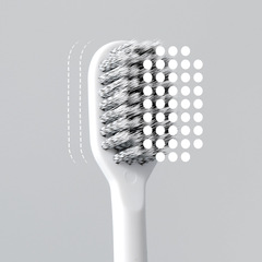 Japanese soft bristle toothbrush independent packaging household minimalist adult wide head spiral soft bristle toothbrush wholesale manufacturer