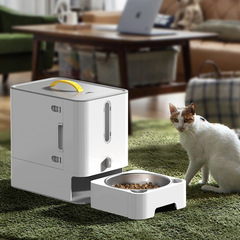 ペットスナック収納給餌ボックスキャットフード収納バケツ猫と犬用品屋外キャリング収納整理ボックス