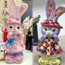 石膏娃娃星黛露玩具摆件白坯女孩手工涂鸦上色彩绘diy涂色网红