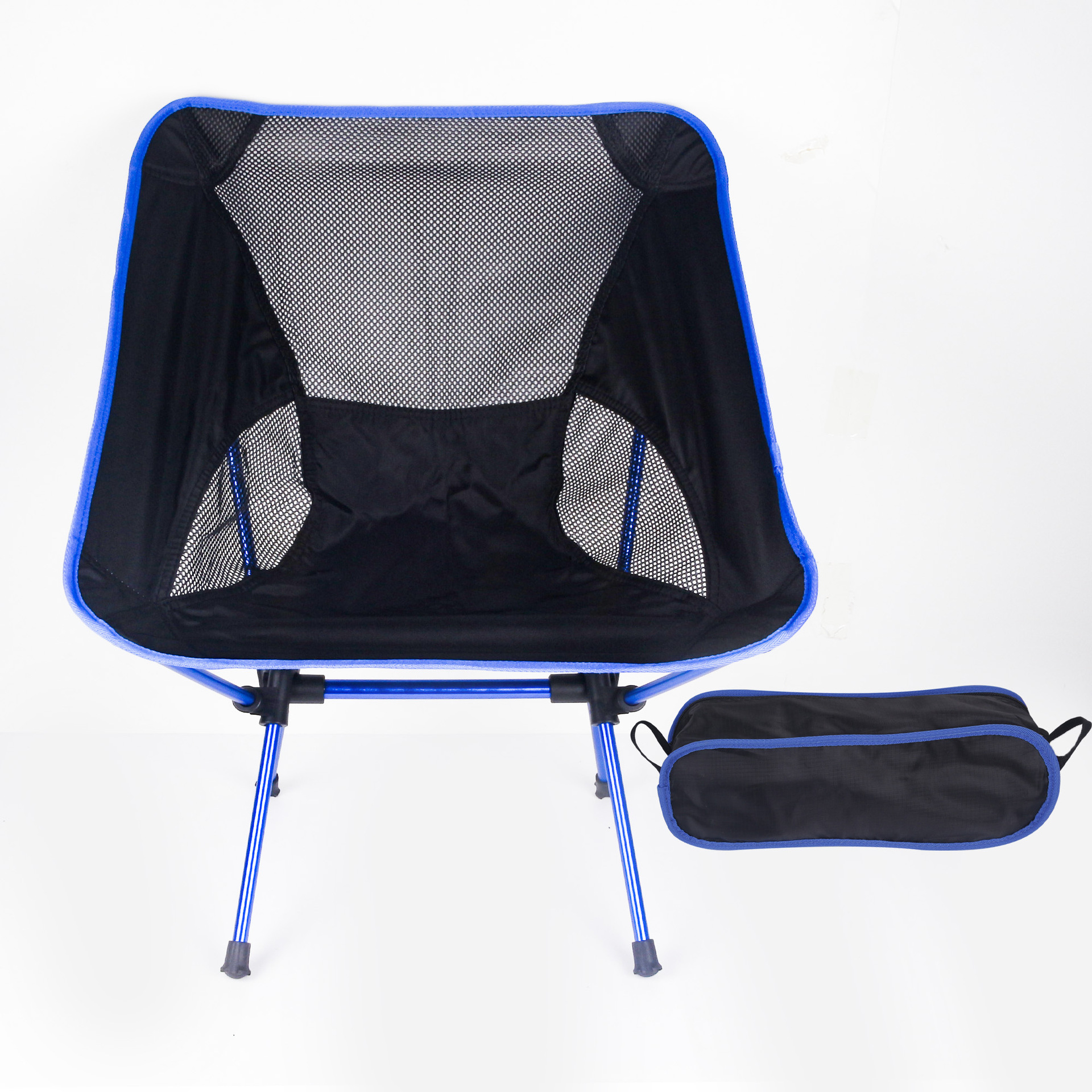 Silla DE LA LUNA al aire libre que acampa silla plegable Silla de respaldo portátil de ocio silla plegable de aleación de aluminio ultraligera