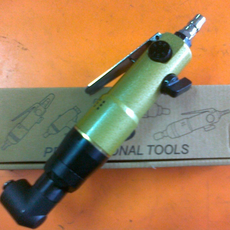 风批气动工具台湾进口大扭力气动螺丝刀5H90度弯头直角气动螺丝批