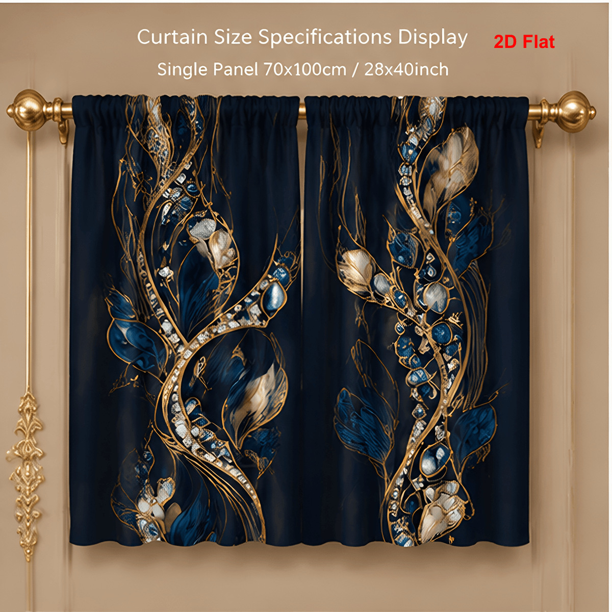 Cortina POD personalizada transfronteriza sala de estar para diseñar cortinas de impresión digital cortinas de decoración europea y americana cortina de tela gruesa image 26