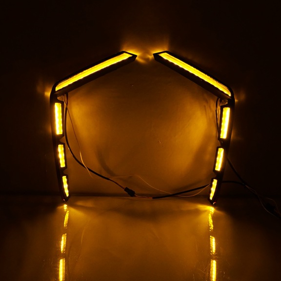 Aplicable a las luces diurnas modernas del modelo 2022 - 24 de Elant, luces de dirección de agua corriente