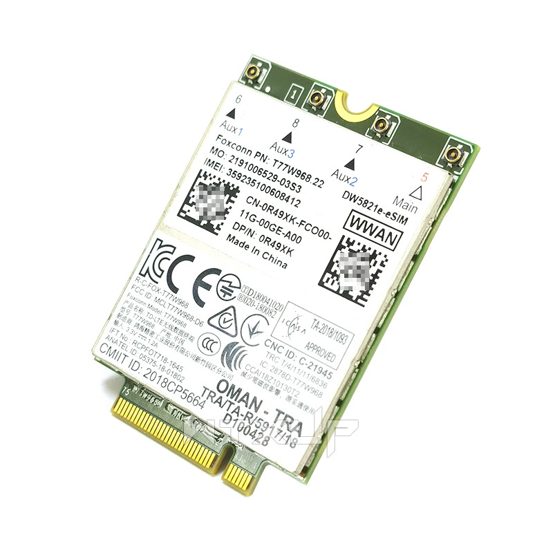 Suitable for Dell 7300 7400 7400 7740 7210 4G module T77W968 DW5821E