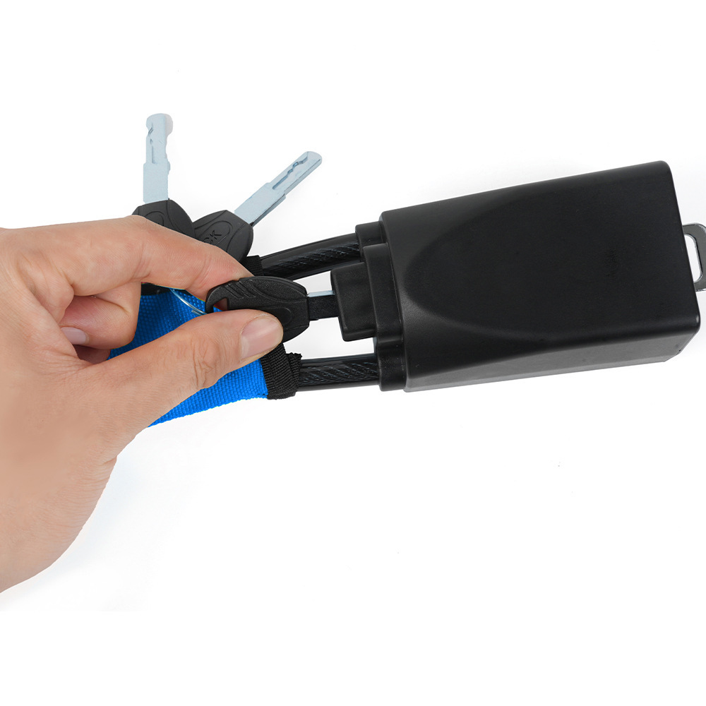 Car Steering Wheel Lock, Anti-Theft Lock, Safety Buckle Lock, Steel Cable Lock, Car Steering Wheel Lock, Retractable Rope Lock