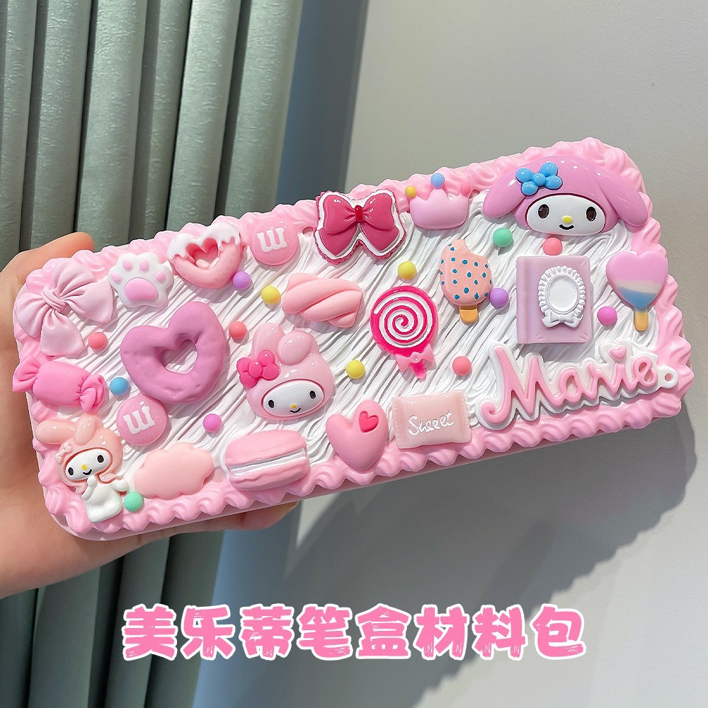 Pegamento en crema para manualidades, material para hacer cajas de papelería creativas para estudiantes, paquete de materiales para niños, set de papelería hecha a mano, regalo navideño