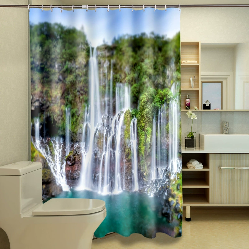 Waterproof curtain, (Cross-border trading)