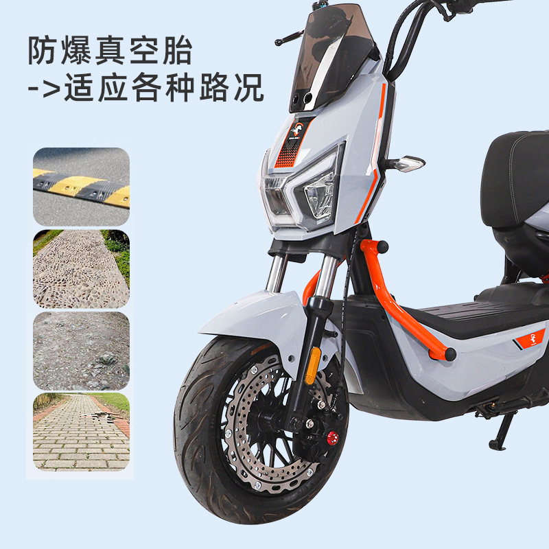 Mayorista nuevo pedaleo adulto motocicleta de batería motocicleta eléctrica de alta velocidad larga duración litio motocicleta eléctrica de dos ruedas