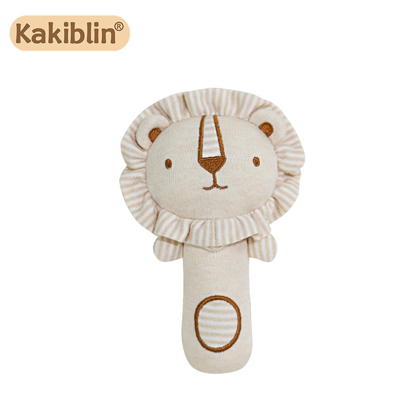Kakiblin bebé sonajero traje bebé puede morder algodón orgánico recién nacido Luna Llena regalo calmante juguete