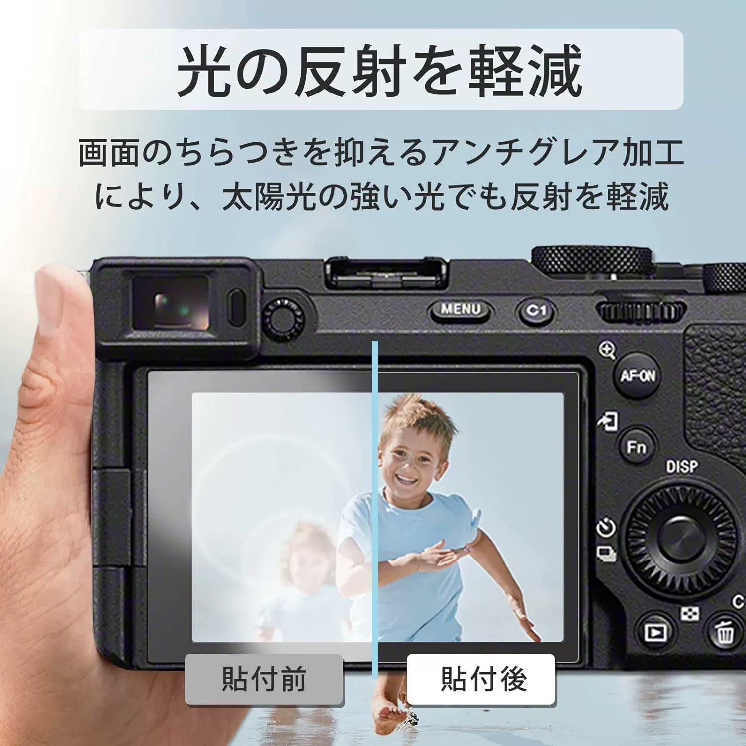 SONY Sony α7CII/α7CR/α6700/α7IV защитная плёнка против бликов против отражения антибактериальная применение