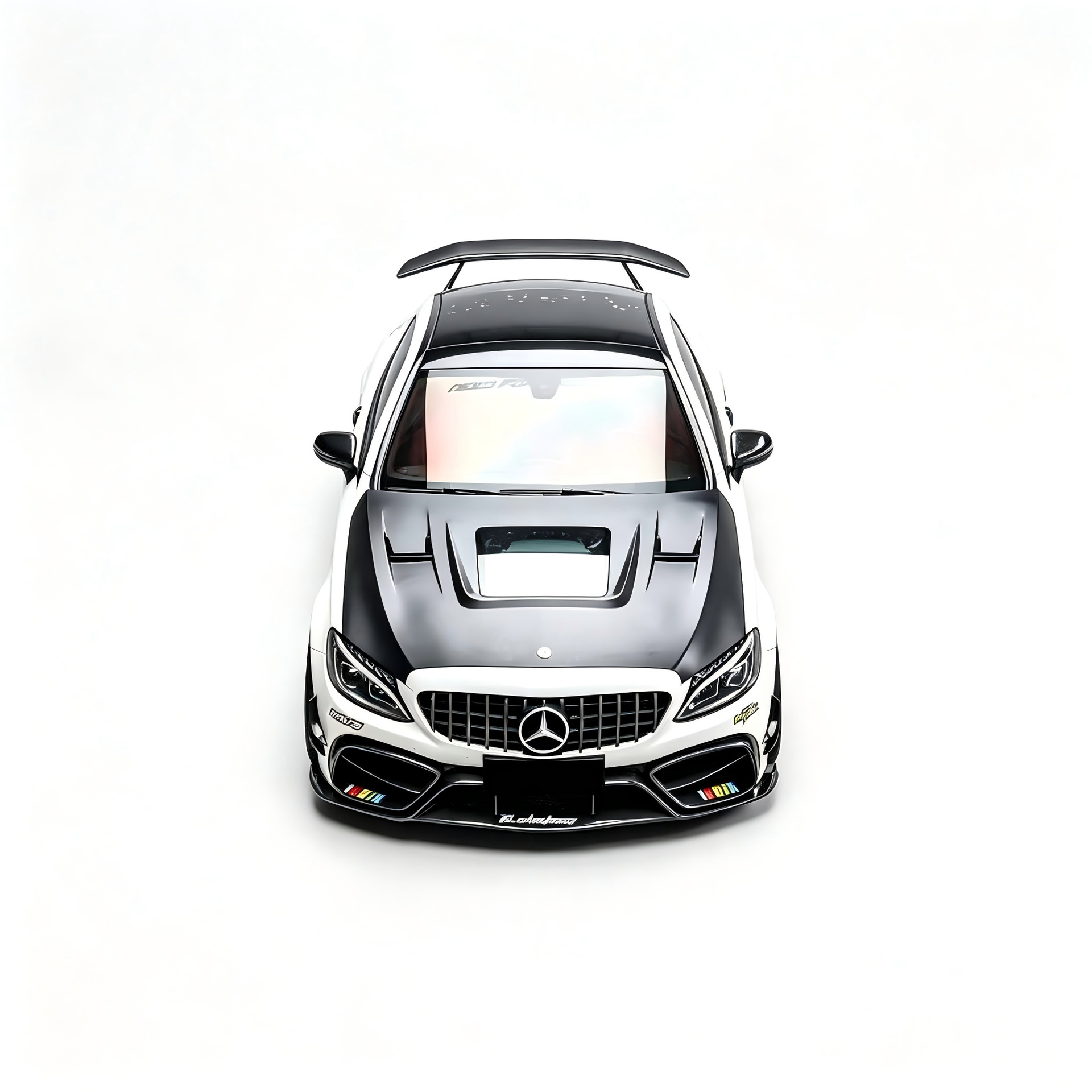 Suitable for Mercedes-Benz C-Class W205 modified with C65AMG IMP body kit, C180 C200 C260 front and rear bumpers