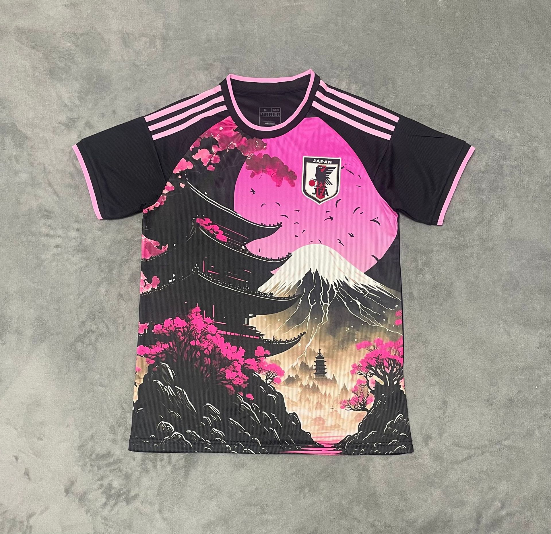 Camiseta de Fútbol de Japón para Fanáticos 24-25, Camiseta Deportiva de Manga Corta del Equipo de Fútbol de Japón