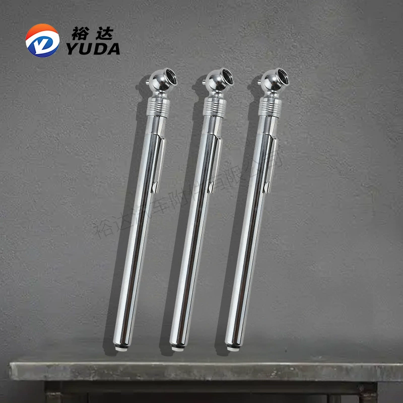 Прямые продажи с фабрики Yuda, ручка давления в шинах, металлическая линейка, дисплей, манометр в шинах, ручка для измерения давления в шинах, обработка инструмента