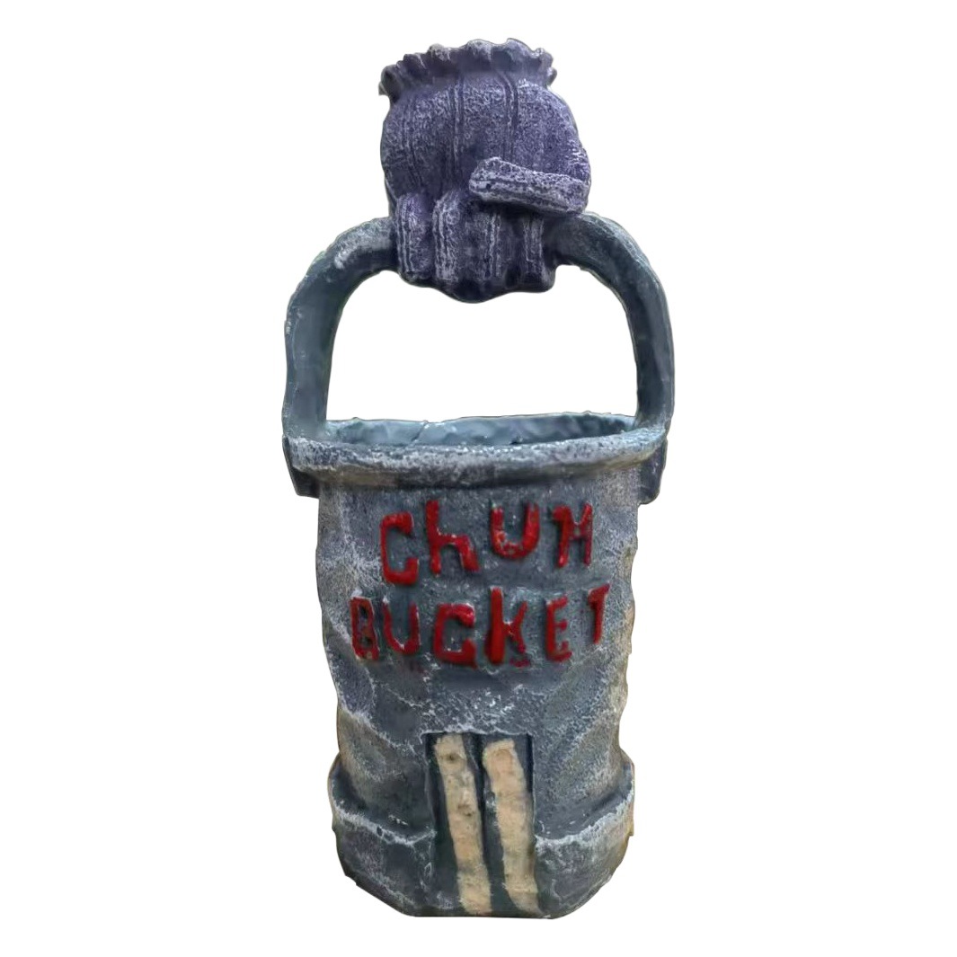 Pecera paisaje decoración piña casa rosa Coral submarino material de PVC no tiene miedo de caer acuario mundo submarino