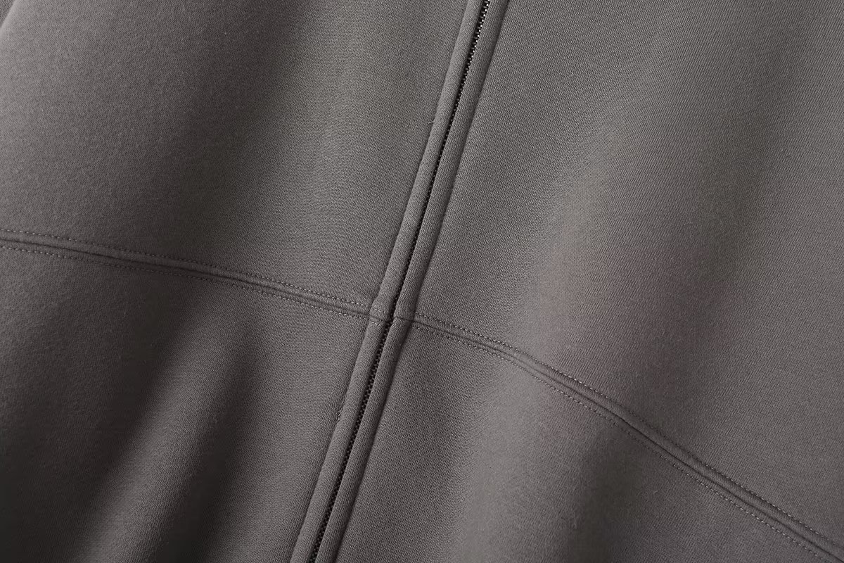 Completo pantaloni donna con giacca bomber e pantaloni in flanella_voghion.com