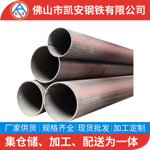 深圳批发Q235光亮焊管国标薄壁小口径铁管1.5寸DN40铁圆管定制