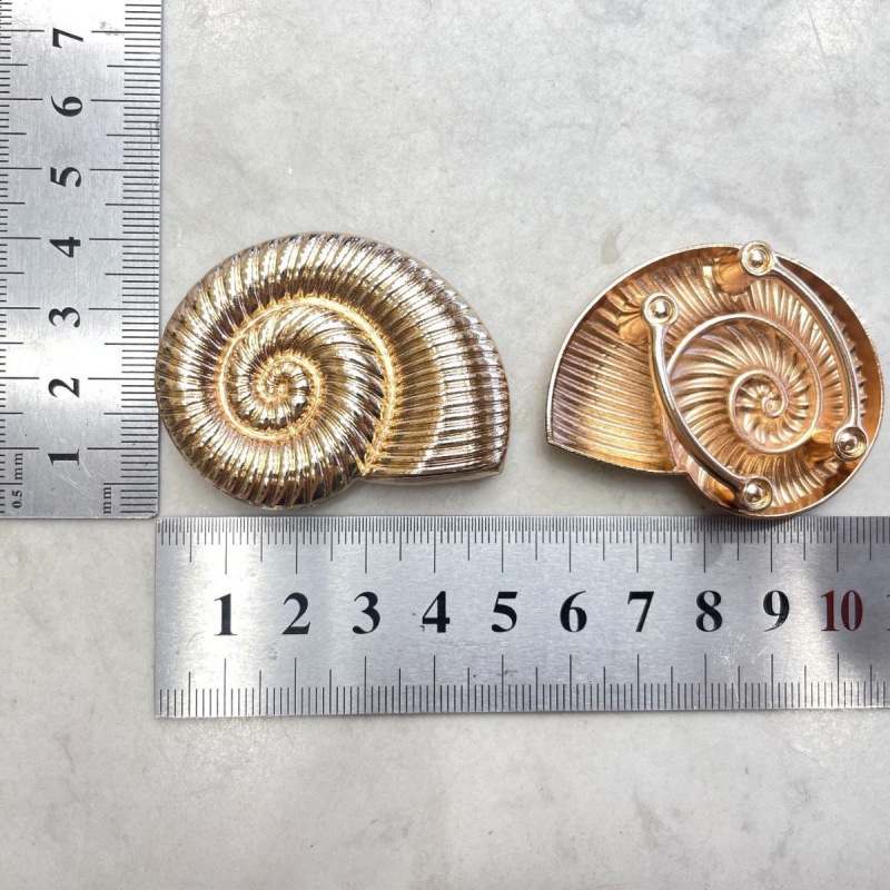 New Alloy Chest Connection Buckle Fashion Underwear Decorative Buttons Irregular Accessories Starfish Imitation Shell Flowers