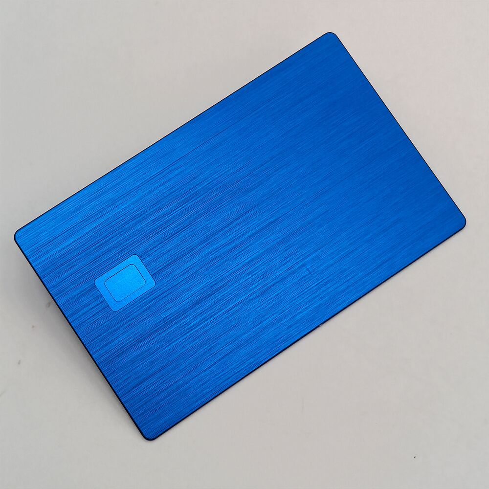 Синий матовый алюминий (маленькое отверстие для стружки)