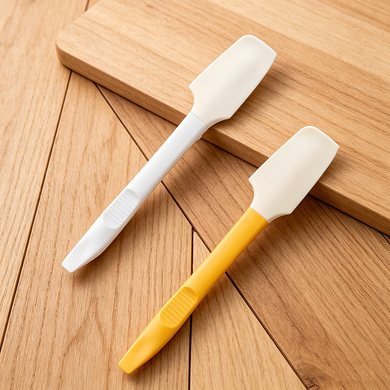 Silicone spatula, cream and butter spreader, mixing scraper, baking tool, can open cans, jam spreader