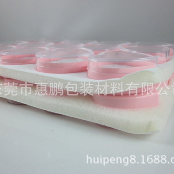 东莞海棉首饰設計环保包装海绵制品 開發飾品海棉黑色海棉包装定
