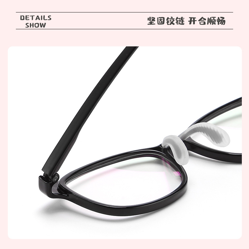 兒童近視眼鏡TR90 親膚硅膠鼻墊男女通用眼鏡 廠家批發A803