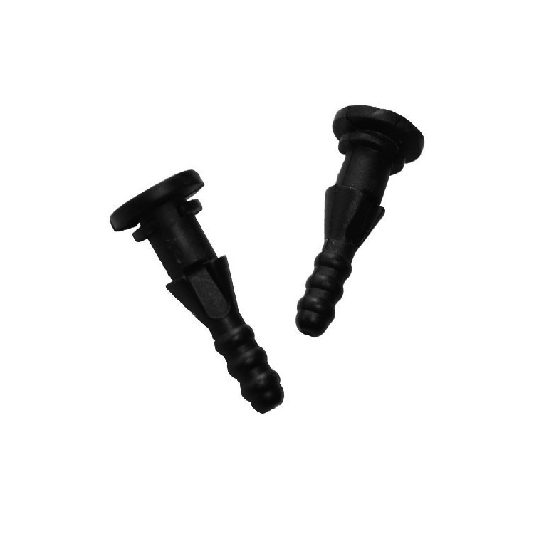 电脑散热器铆钉 硅胶减震钉黑色橡胶拉钉HSR-22现货直发