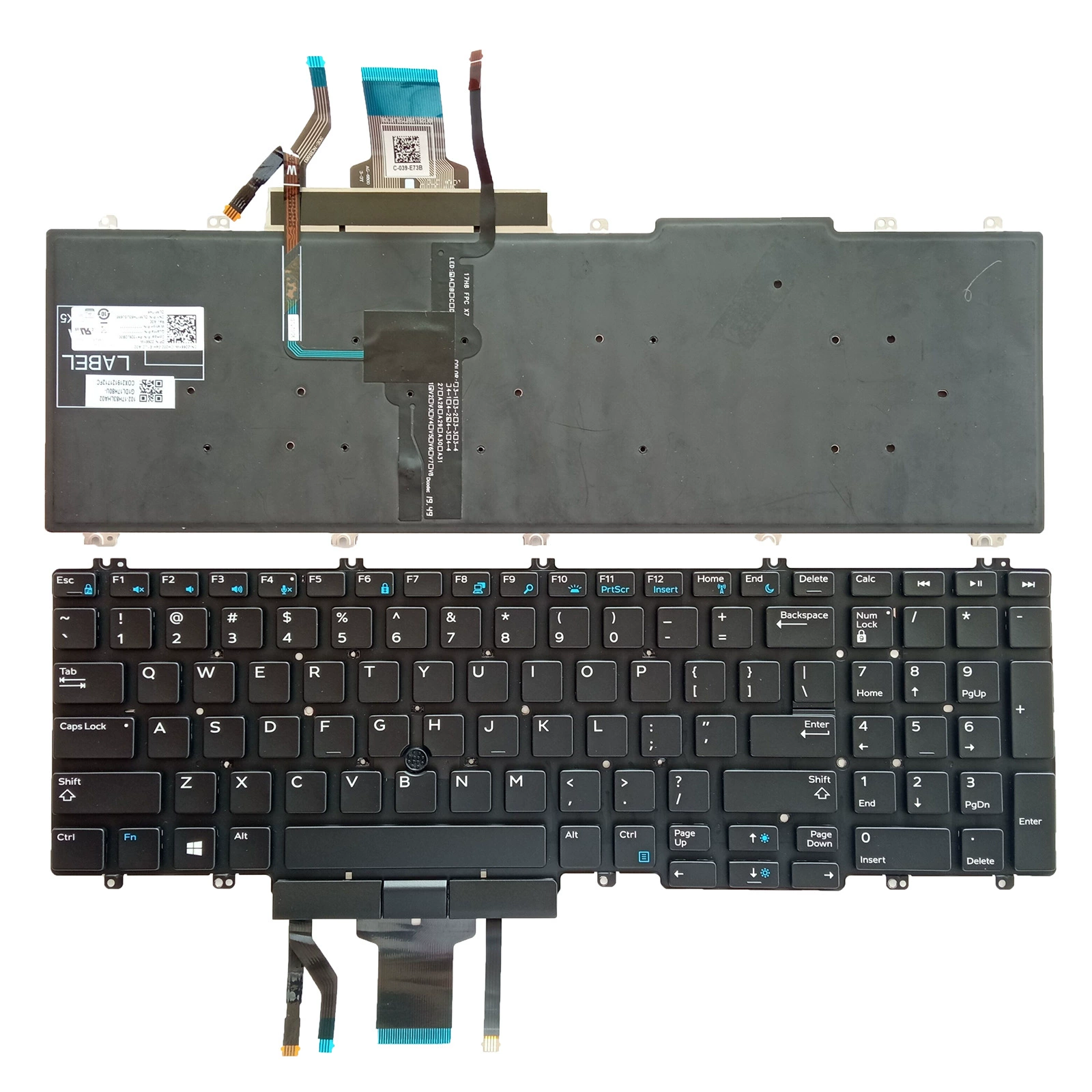 Dell Precision 7530 7730 E7530 7740 7540 M7530 клавиатура P74F