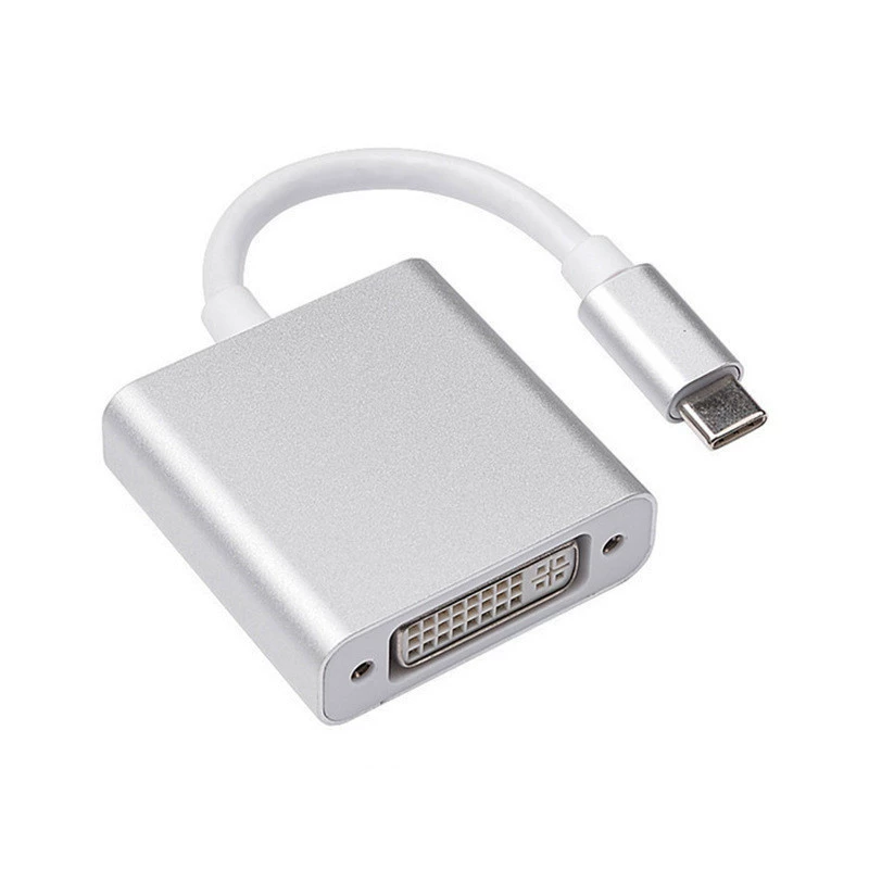 Преобразователь Type-C к DVI USB3.1, коннектор TYPE-C к DVI