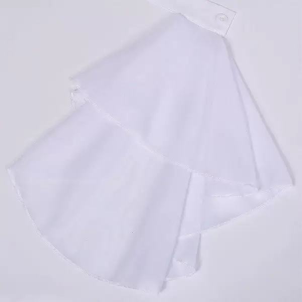 European and American Thin Necker White Ivory Double-Layer Bride Breathable Spring and Autumn Scarf Ball Dress Up Accessories