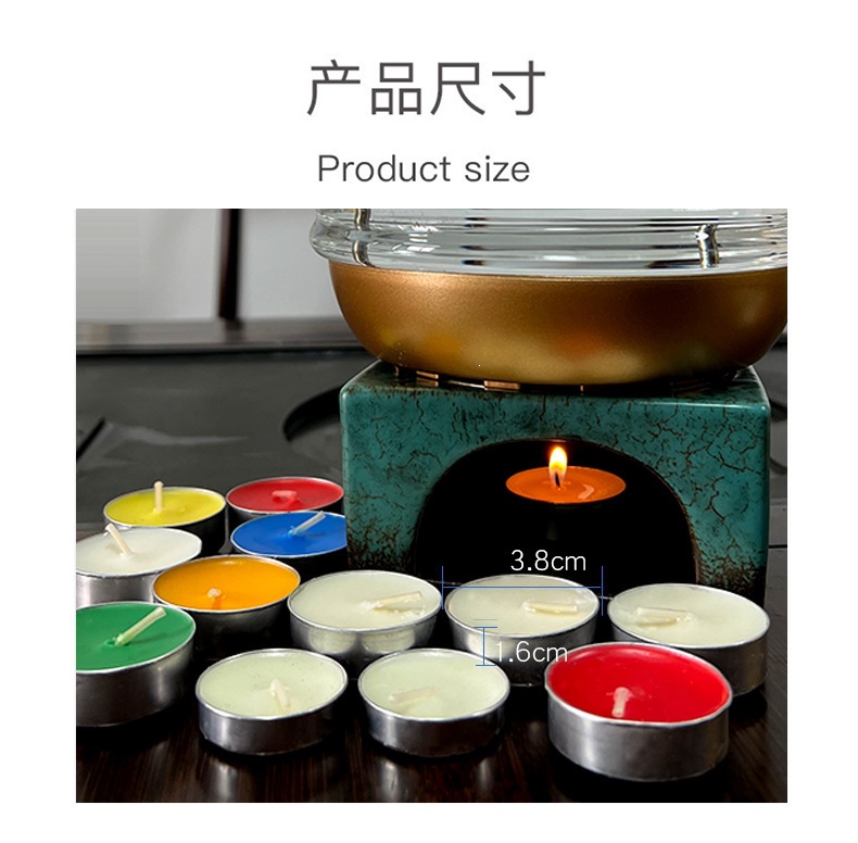 Smokeless Tealight Candles 4 Hour Burn 100 Pack White Paraffin for Tea Warming Food Warmers and Home Ambiance preparation