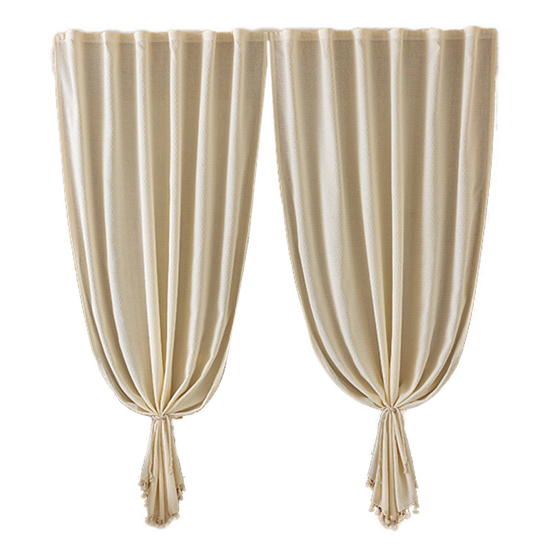 Velcro japonés cortina transparente cortina impermeable cortina cort