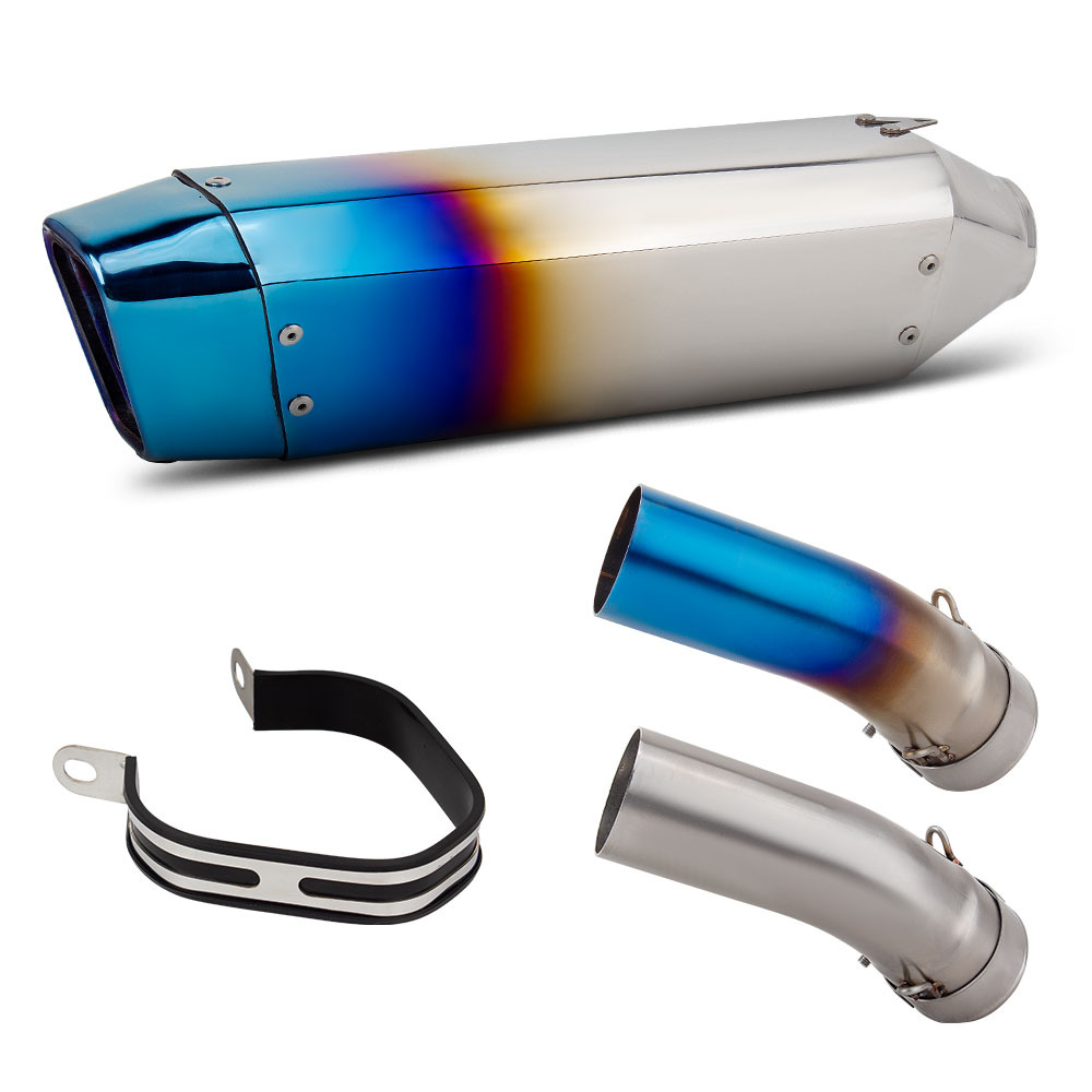 Suitable for Kawasaki Zx4R/25R Stainless Steel Mid-Section Sr2 Dream Star Motorcycle Exhaust Pipe Modification