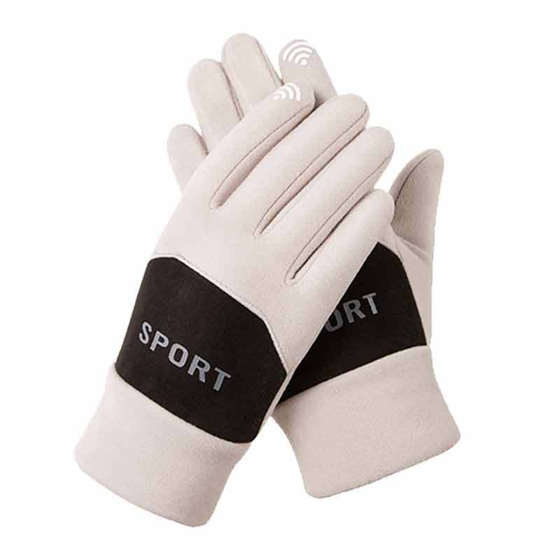 卸売 新型スキー用手袋 冬用 男女兼用 裏起毛 厚手 タッチスクリーン対応 保温 アウトドア サイクリング スポーツ 防風 防寒