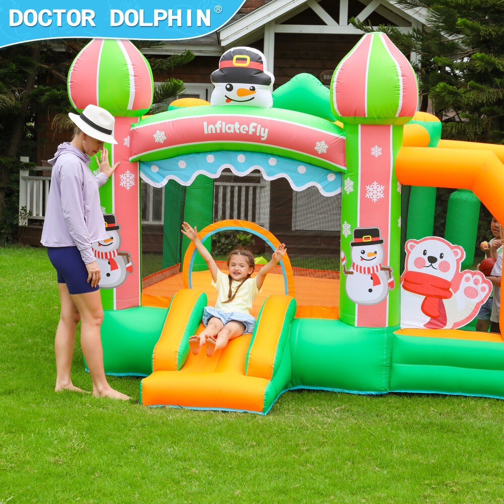 Fábrica directa castillo infláble infantil trampolín infláble doméstico combinación deslizante parque de atracciones al aire libre pequeño castillo infláble