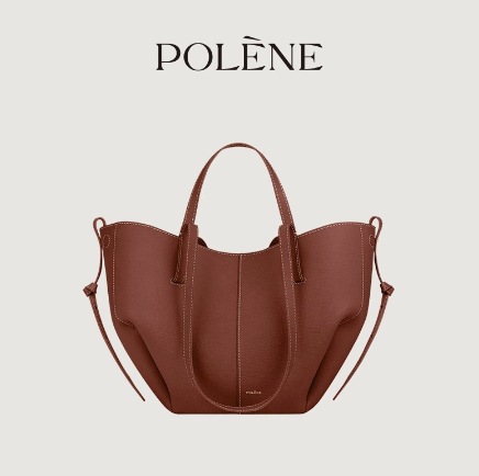 現物polen波霊恩翼包Cyme牛革バケツバッグトート大容量通勤女性バッグ
