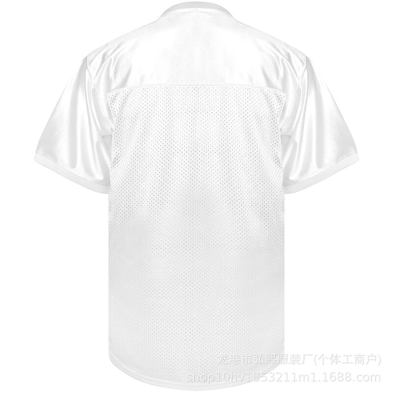 Three-Day Shipping Sports Logo Blank Baseball Jersey Movie Game Jersey Football Shirt Mesh Training Jersey Men