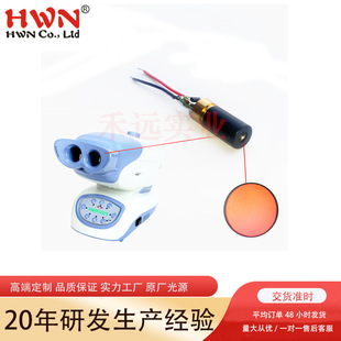 6.0mm feeding light laser module 0.39 MW red light 650nm amblyopia training instrument laser module
