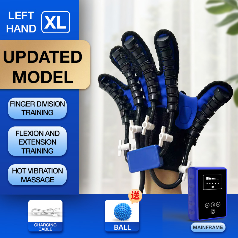 Powerful recovery model - hot compress - vibration massage - nine levels adjustable - left hand - XL