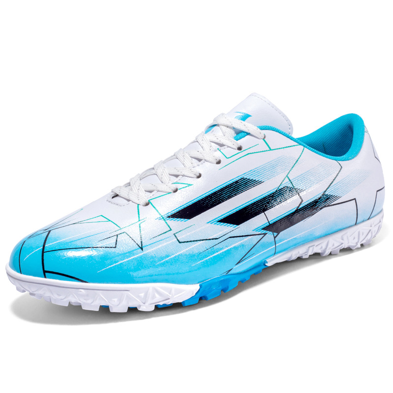 Transfronterizo nuevos zapatos de fútbol de los hombres y de las mujeres antideslizante cómodo más el tamaño de los deportes de Ocio bajo-top largo y corto uñas rotas binbinbinniao uñas