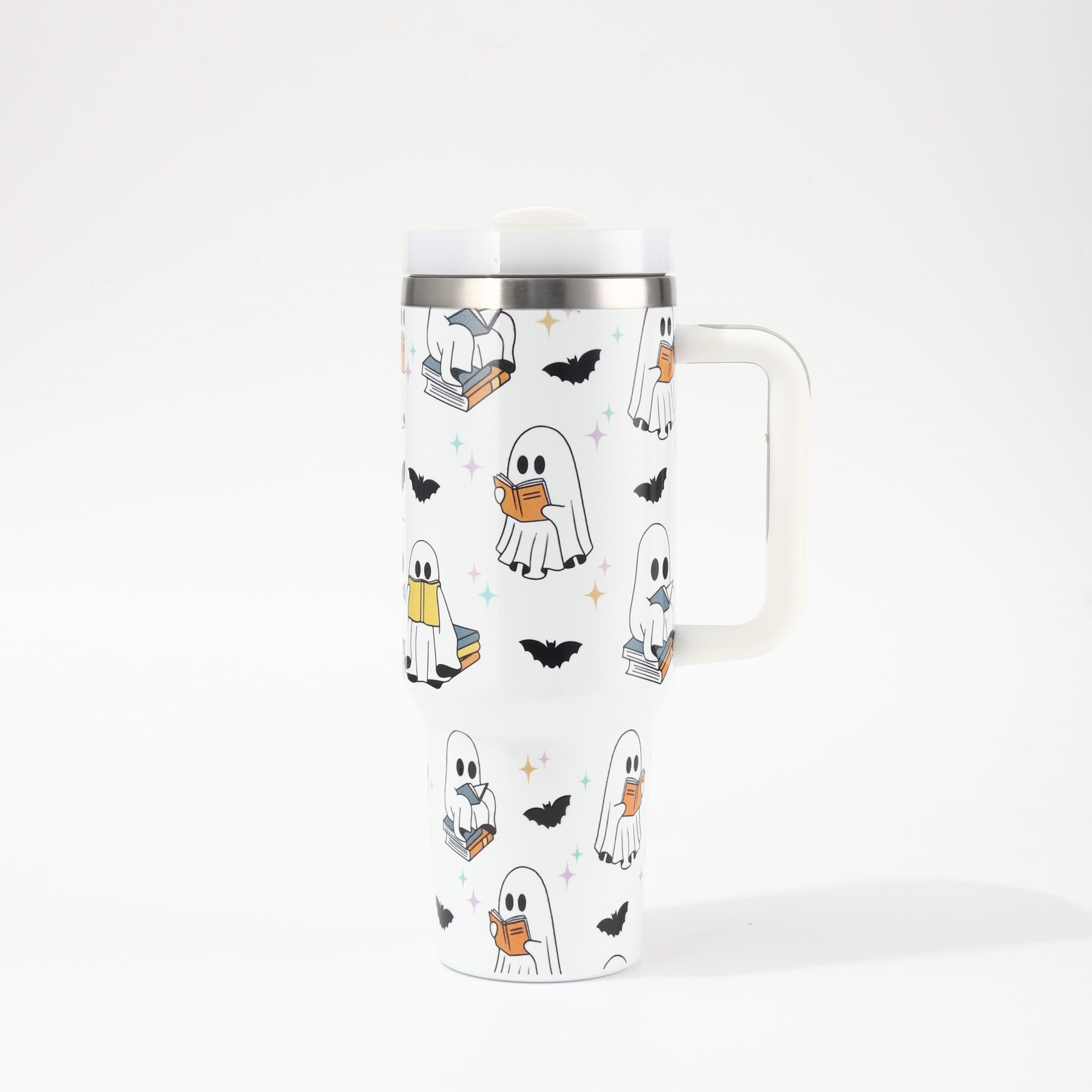 Pintura por pulverización de plástico de acero inoxidable 30oz taza de automóvil manejo de automóvil taza de aislamiento de vacío de doble capa taza de cerveza de aislamiento de frío