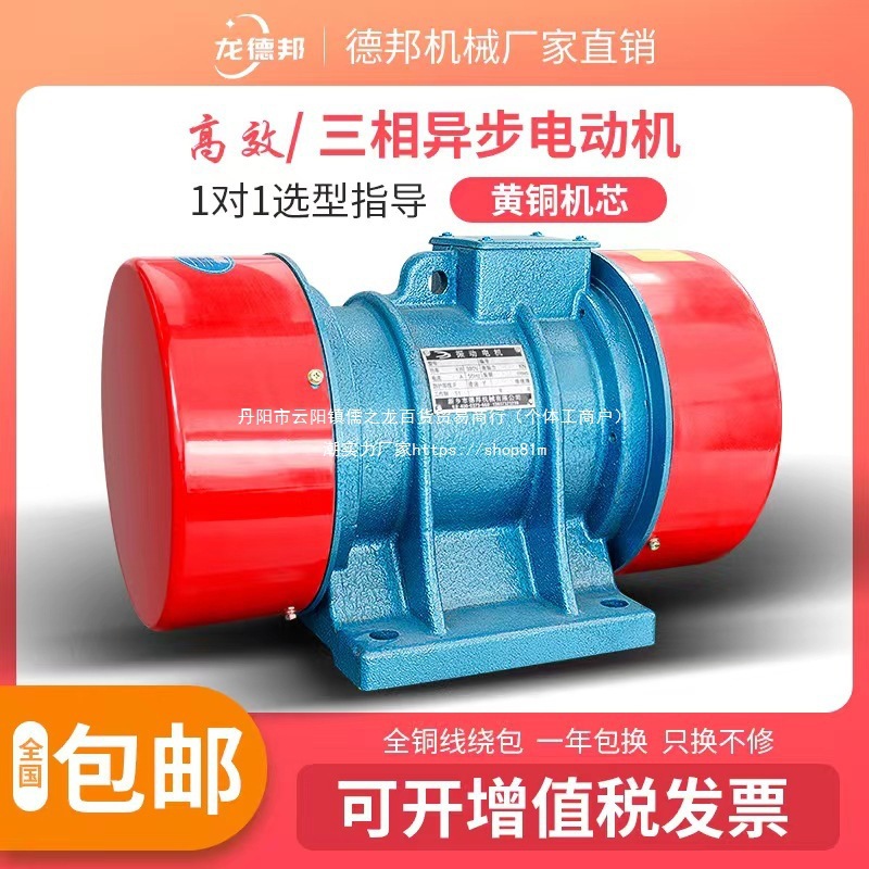 YZSOU振动电机380三相异步脱水筛振动泵平台器振打器卧式震垒德株