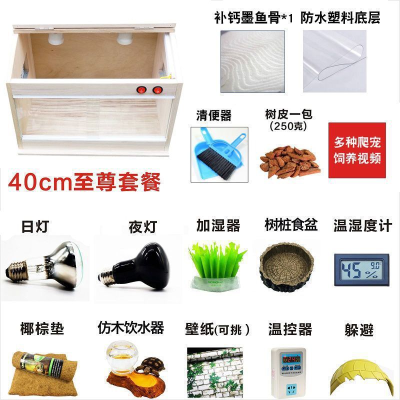寄居蟹专用饲养爬宠饲养盒昆虫观察盒新手套装饲养缸寄居蟹套餐|undefined